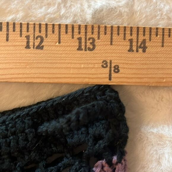 New! AKIRA PACK YOUR BAGS RHINESTONE TRIM CROCHET SKIRT SIZE SMALL - Picture 10 of 13